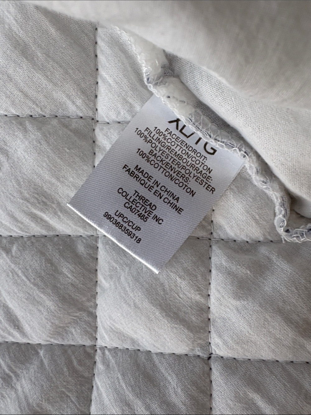Mexx Blue & White Quilted Paisley Jacket - Picture 7 of 10